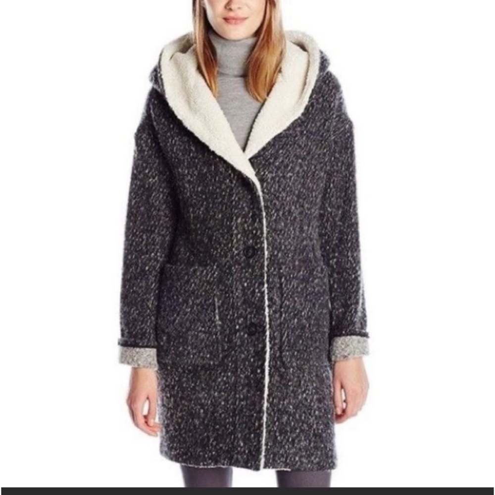 NWTS Lucky Brand Wool Blend Coat